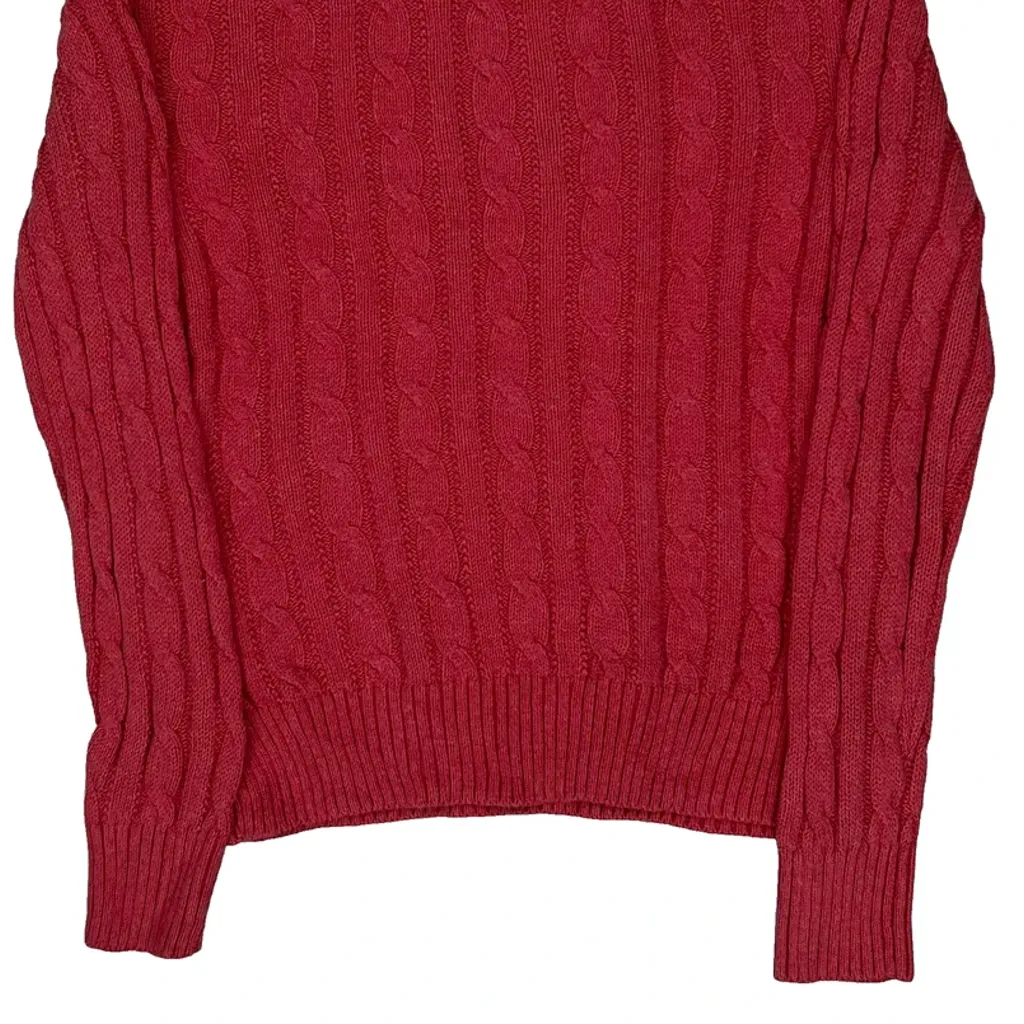 Age 6-7 Polo By Ralph Lauren Jumper - Small Pink Cotton - Image 7