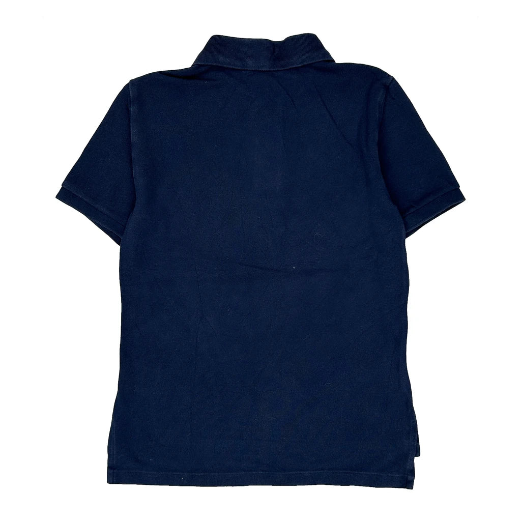 Age 6-7 Polo By Ralph Lauren Polo Shirt - Small Navy Cotton - Image 2