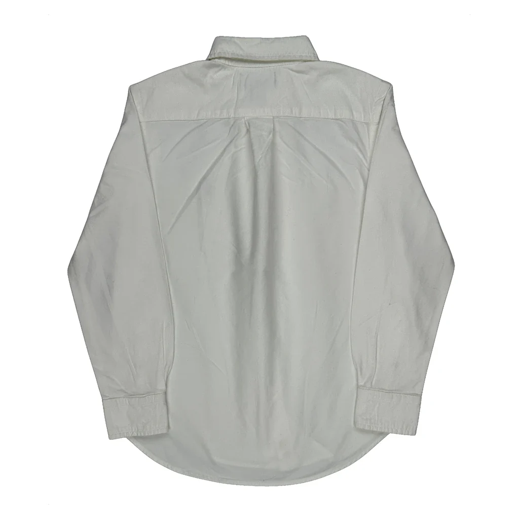 Age 6-7 Polo By Ralph Lauren Shirt - Small White Cotton - Image 2