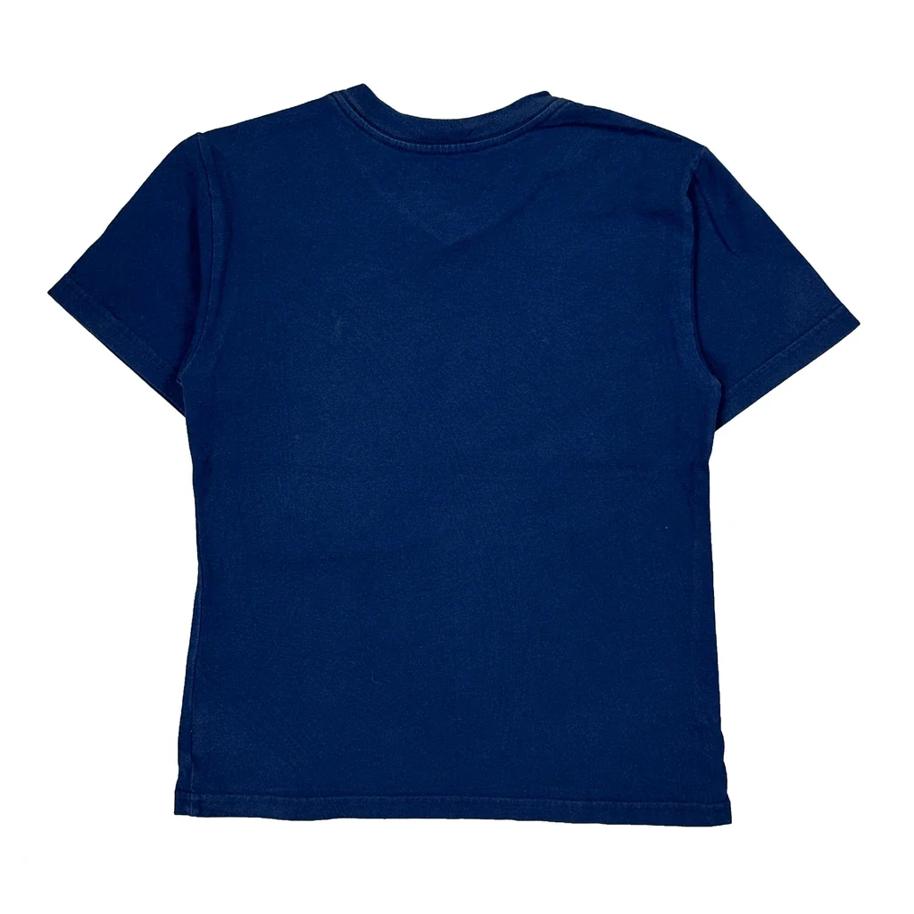 Age 6-7 Polo By Ralph Lauren T-Shirt - Small Blue Cotton - Image 2