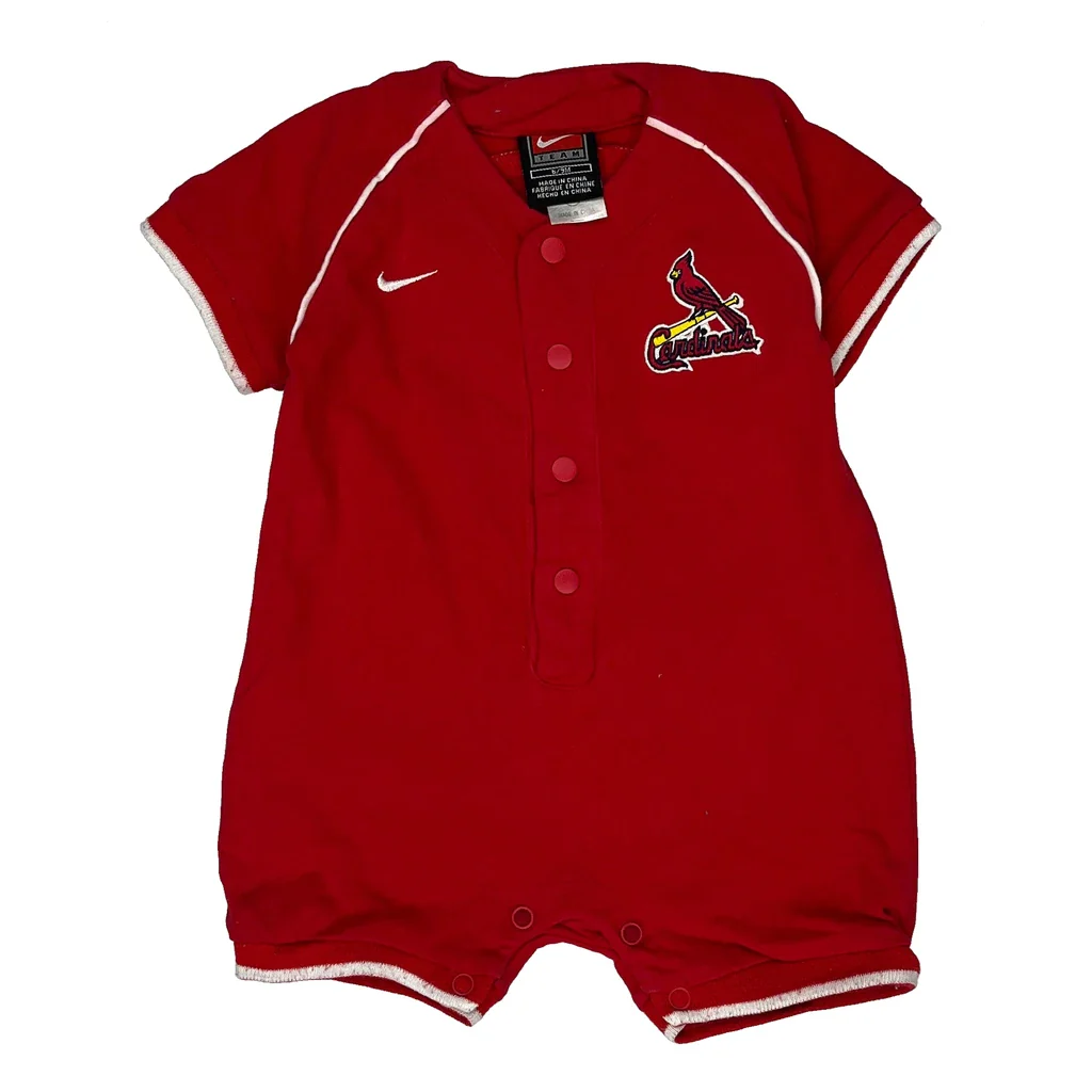 Age 6-9 Months Nike Overalls - 2XS Red Cotton
