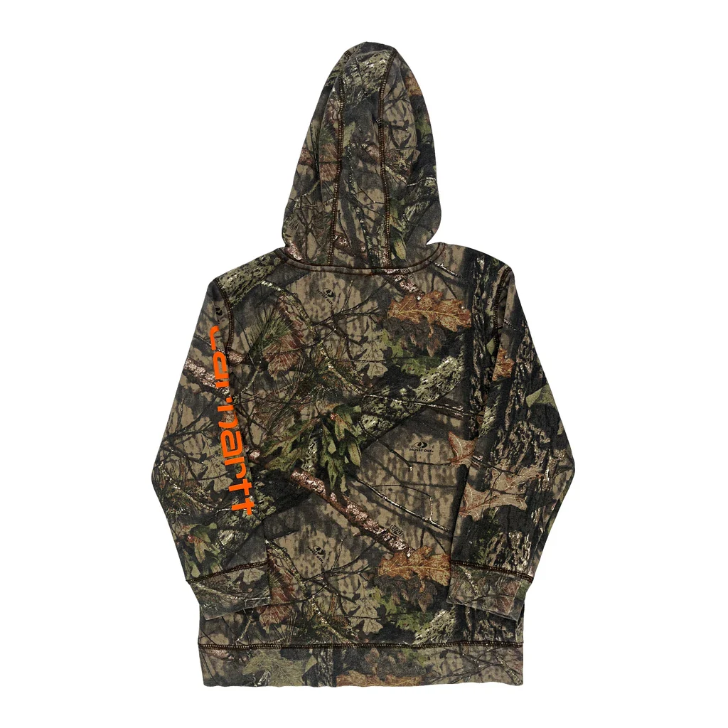 Age 6 Carhartt Camo Hoodie - XS Camo Polyester - Image 2