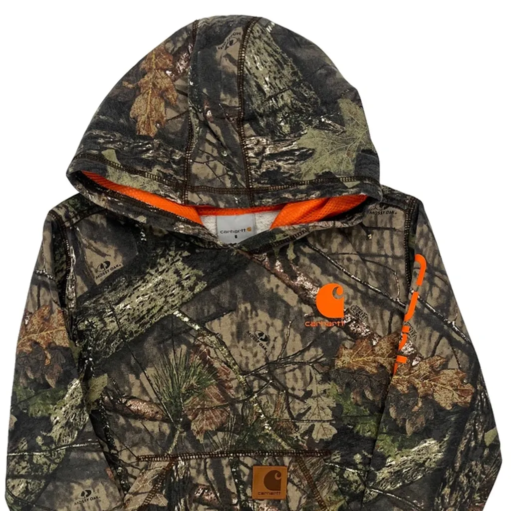 Age 6 Carhartt Camo Hoodie - XS Camo Polyester - Image 5