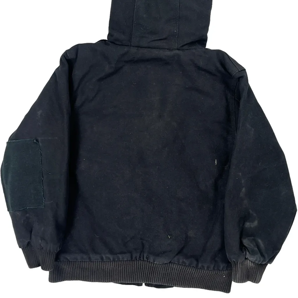 Age 6 Carhartt Jacket - XS Black Cotton - Image 7