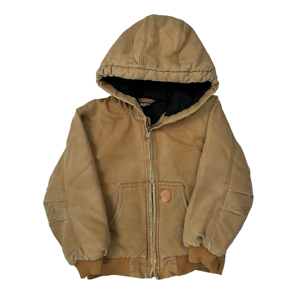 Age 6 Carhartt Jacket - XS Brown Cotton