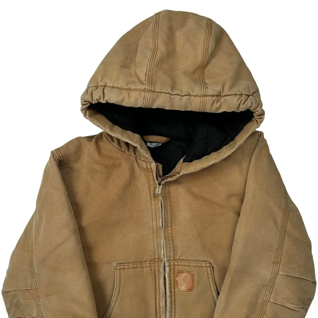 Age 6 Carhartt Jacket - XS Brown Cotton - Image 5
