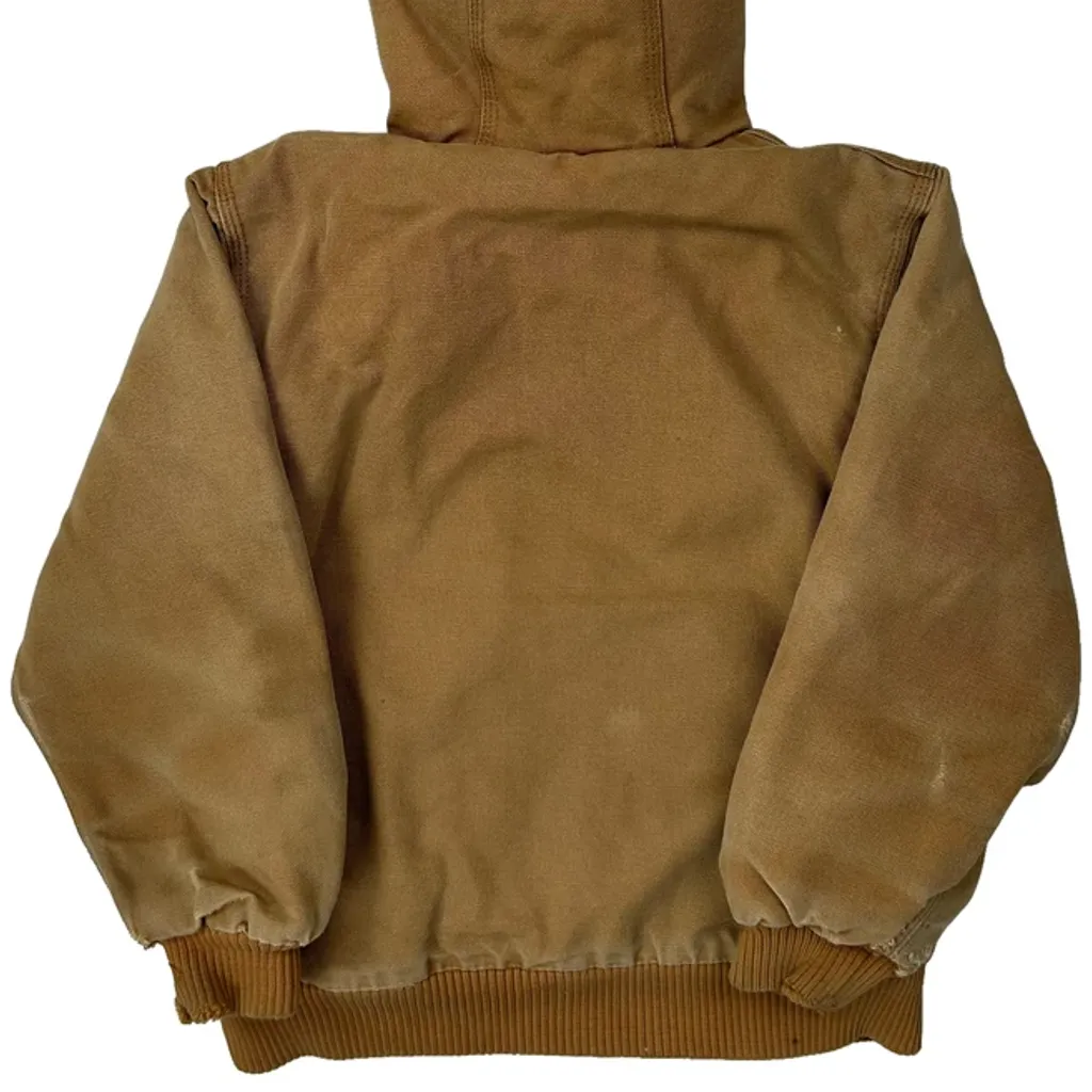 Age 6 Carhartt Jacket - XS Brown Cotton - Image 6