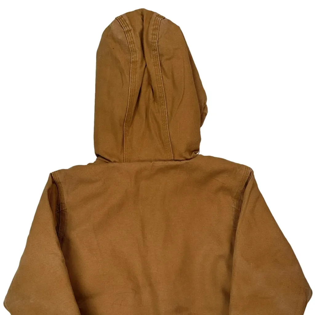 Age 6 Carhartt Jacket - XS Brown Cotton - Image 6