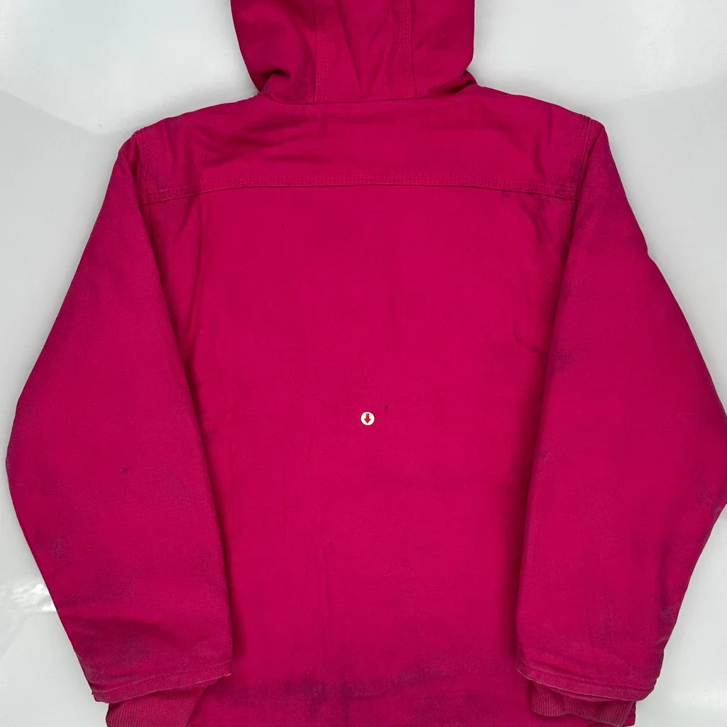 Age 6 Carhartt Jacket - XS Pink Cotton - Image 3