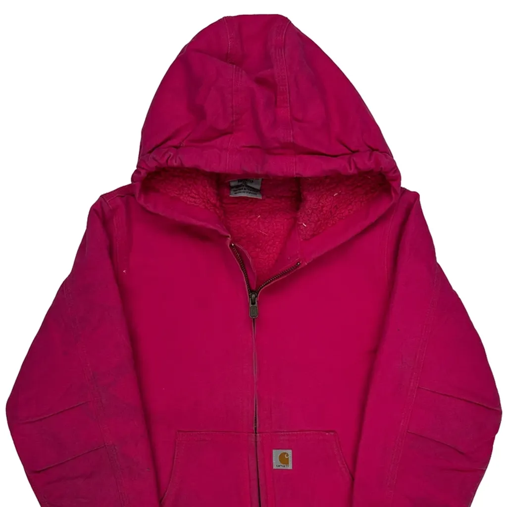 Age 6 Carhartt Jacket - XS Pink Cotton - Image 5