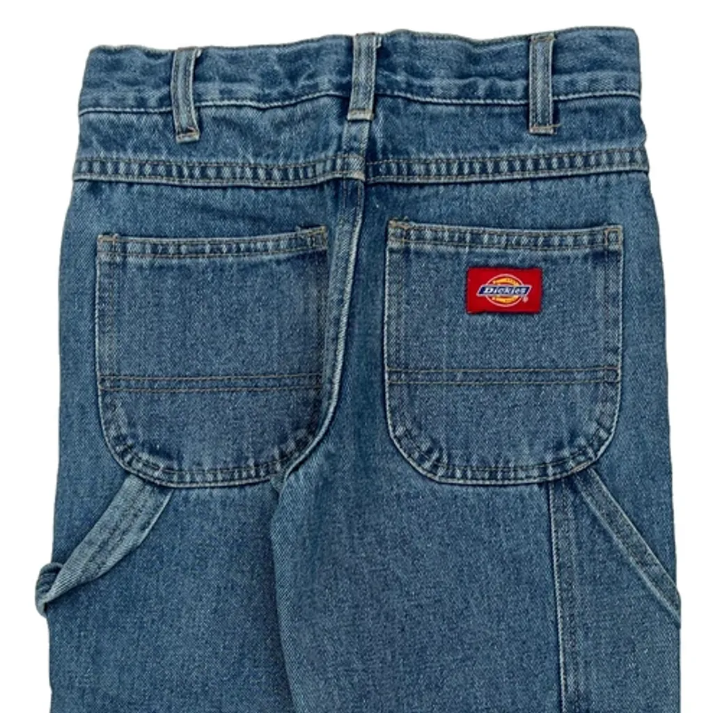 Age 6 Dickies Carpenter Jeans - XS Blue Cotton - Image 5