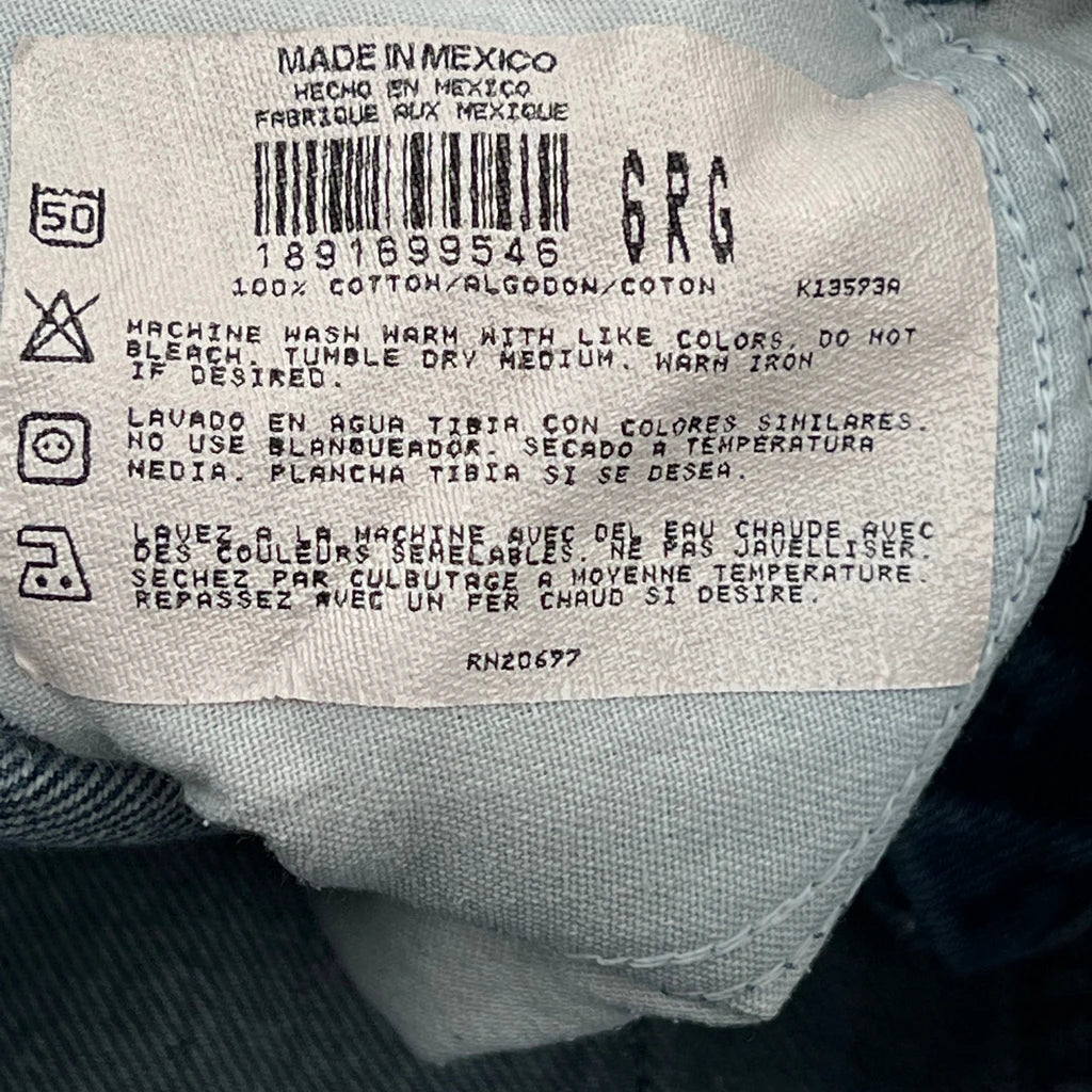 Age 6 Dickies Jeans - X-Smallw 18L Blue Cotton - Image 6