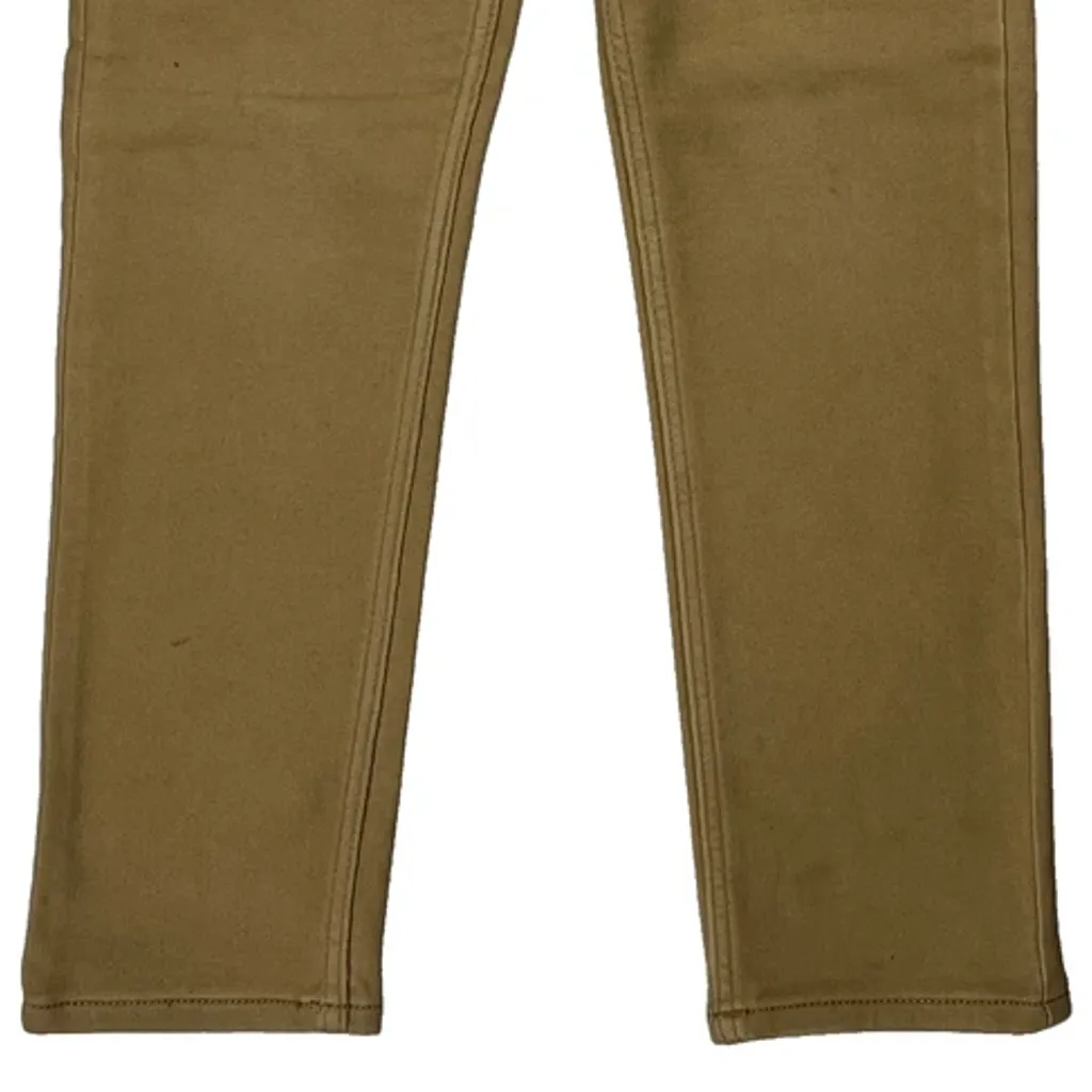 Age 6 H&M Slim Fit Pants - XS Beige Cotton - Image 4