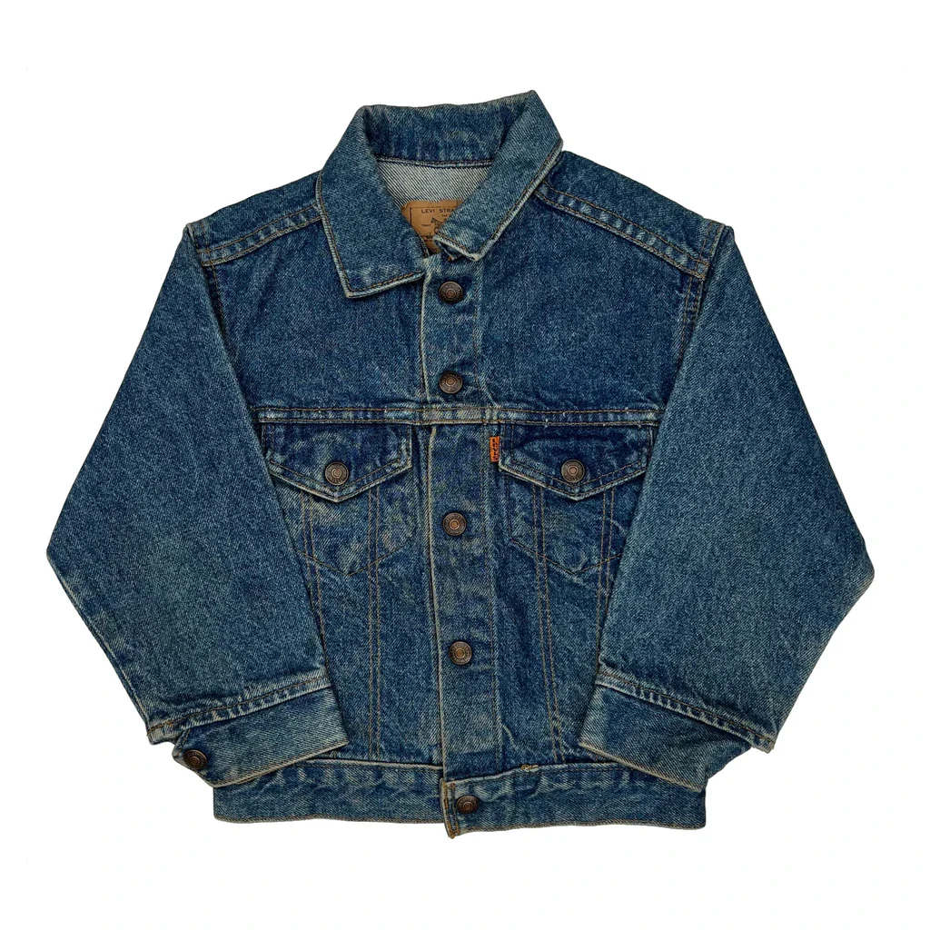Age 6 Levis Denim Jacket - XS Blue Denim