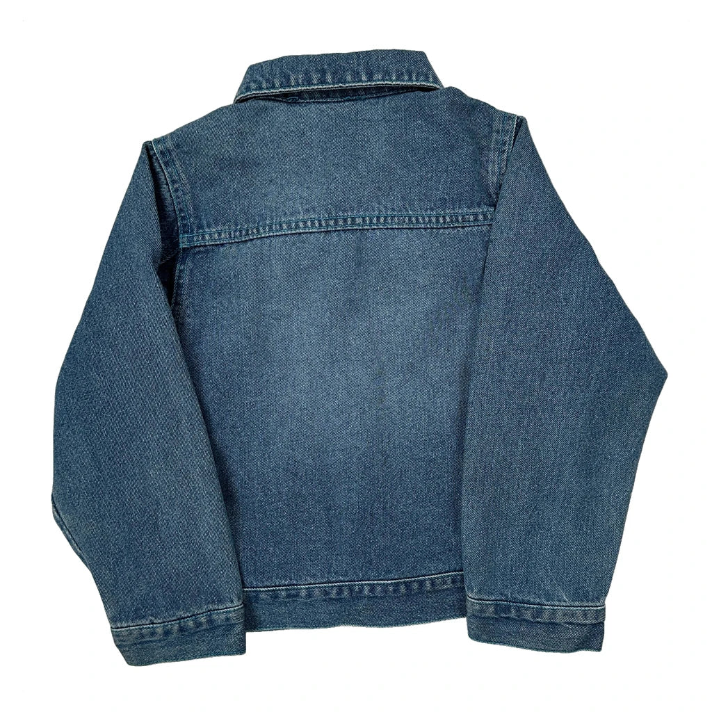 Age 6 Levis Denim Jacket - Small Blue Denim - Image 2