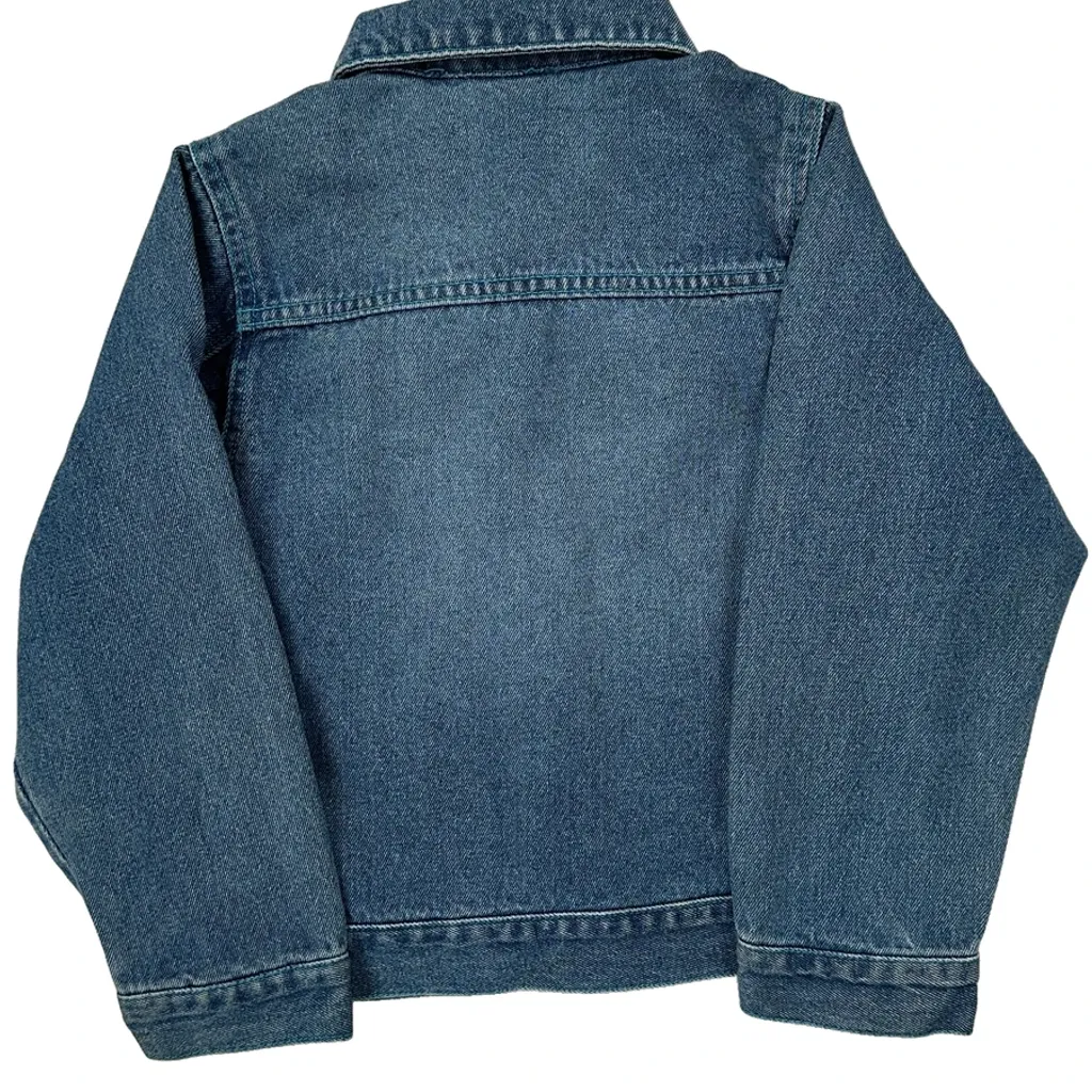 Age 6 Levis Denim Jacket - Small Blue Denim - Image 6