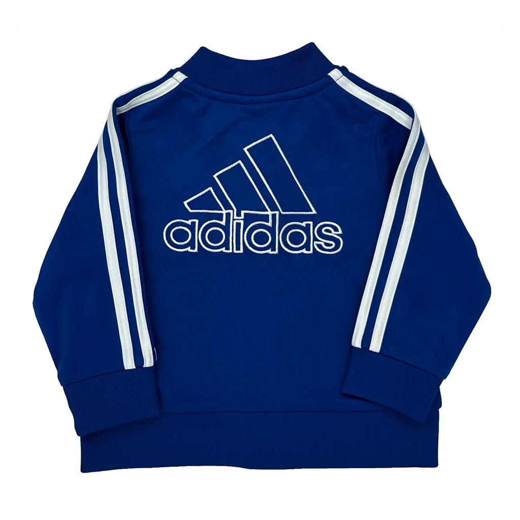 Age 6 Months Adidas Track Jacket - 2XS Blue Polyester - Image 2