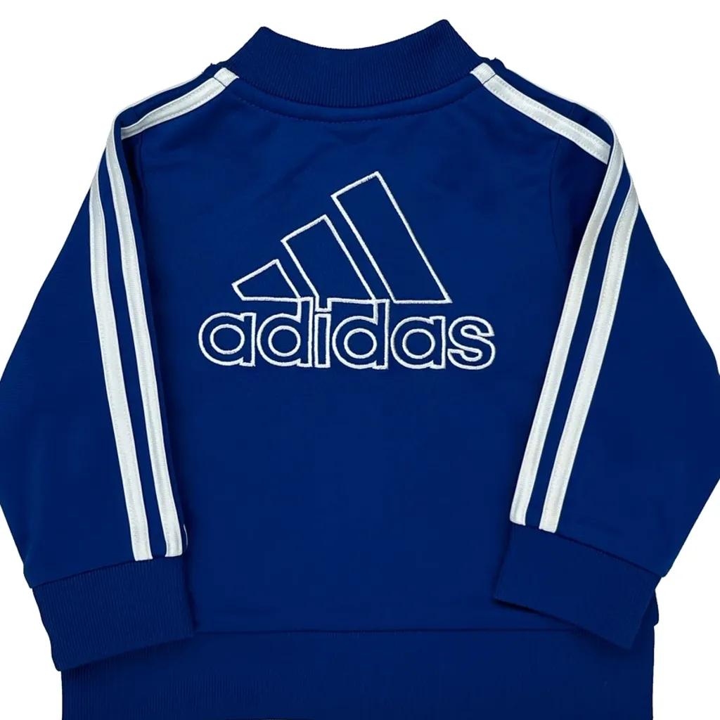 Age 6 Months Adidas Track Jacket - 2XS Blue Polyester - Image 7