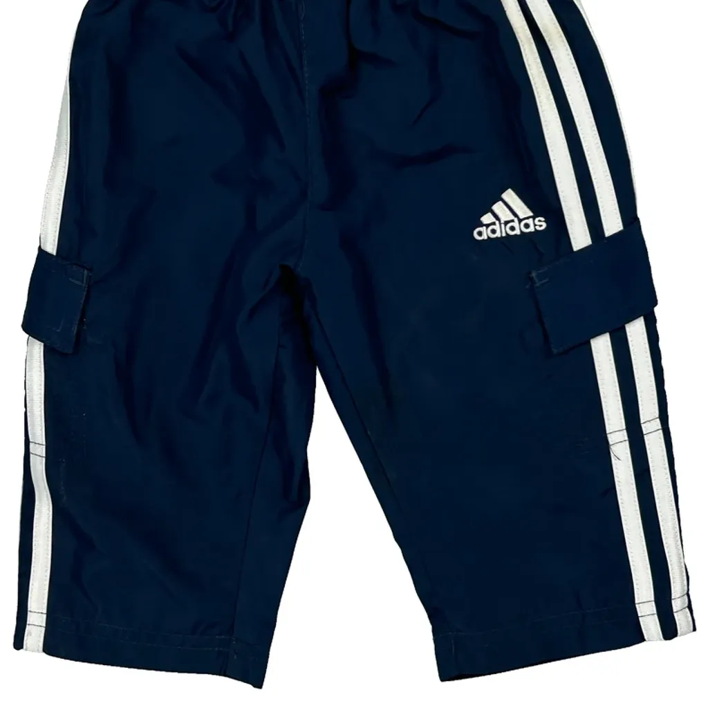 Age 6 Months Adidas Tracksuit - 3XS Navy Polyester - Image 5