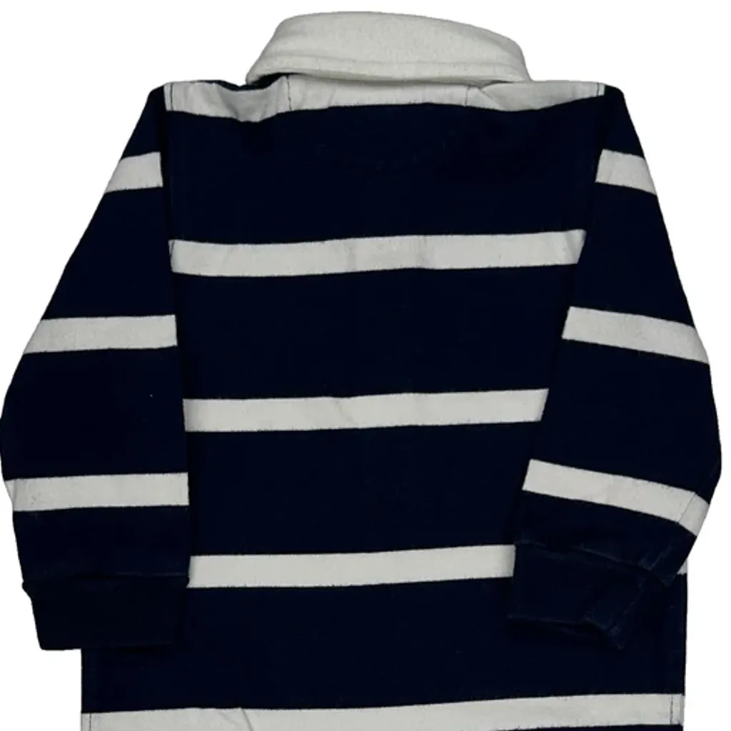 Age 6 Months Ralph Lauren Striped Overalls - 2XS Navy Cotton - Image 7