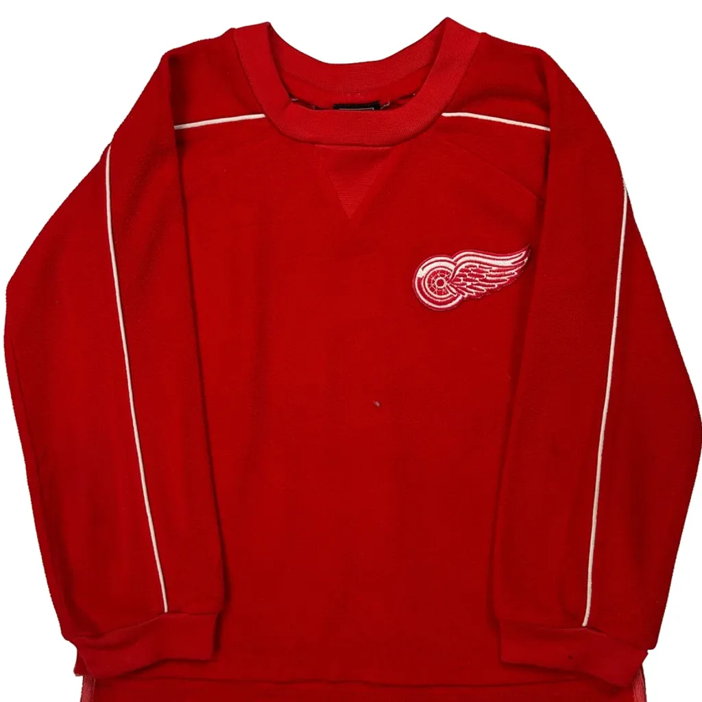 Age 6 Nike Sweatshirt - Small Red Polyester - Image 5
