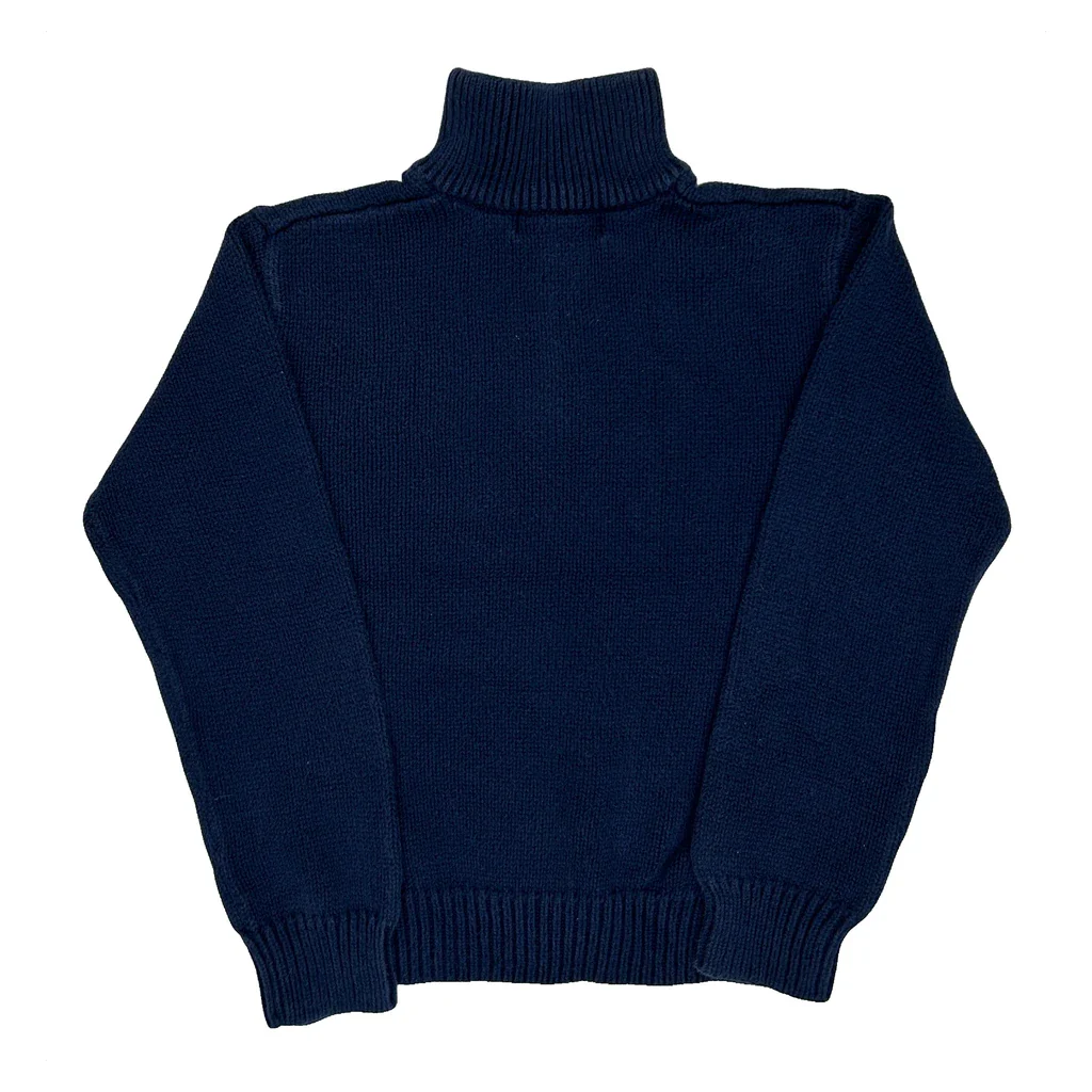 Age 6 Polo By Ralph Lauren 1/4 Zip - XS Blue Cotton - Image 2