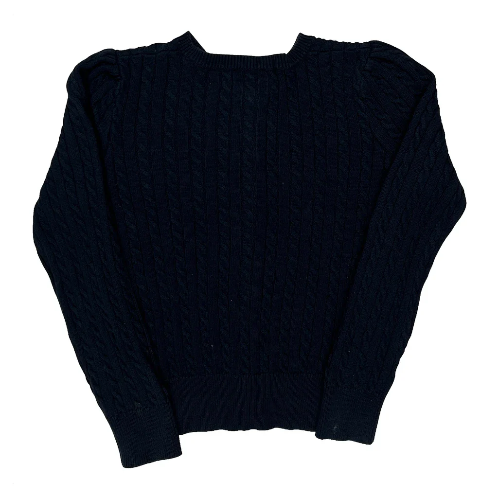 Age 6 Polo By Ralph Lauren Cardigan - Small Navy Cotton - Image 2