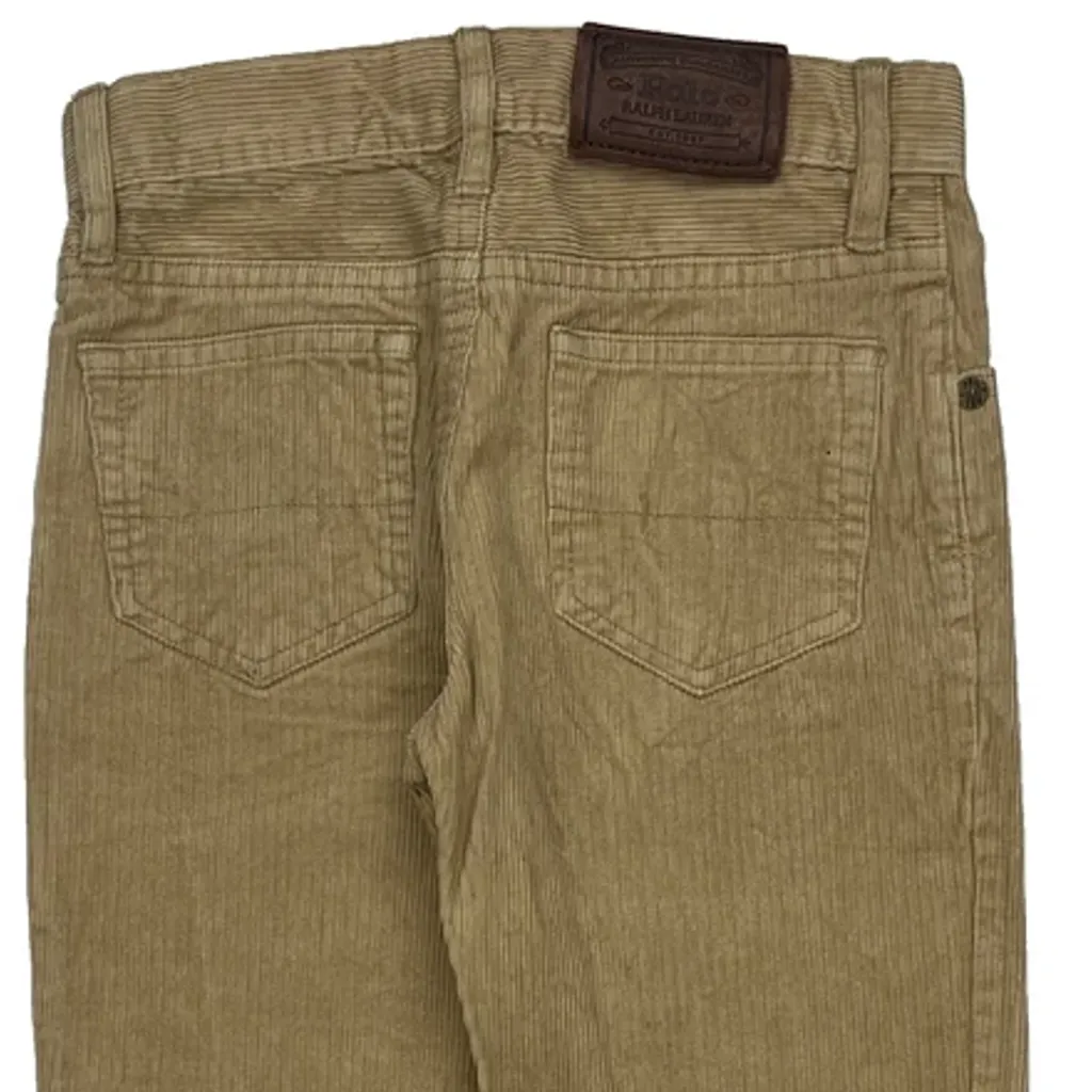 Age 6 Polo By Ralph Lauren Cord Pants - XS Beige Corduroy - Image 4