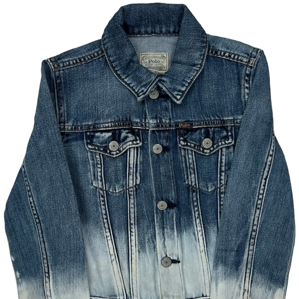 Age 6 Polo By Ralph Lauren Denim Jacket - Small Blue Denim - Image 7