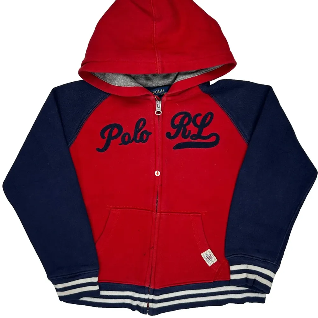 Age 6 Polo By Ralph Lauren Hoodie - XS Red Cotton - Image 5