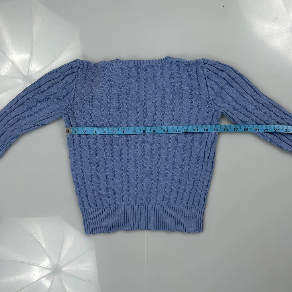 Age 6 Polo By Ralph Lauren Jumper - Small Blue Cotton - Image 3