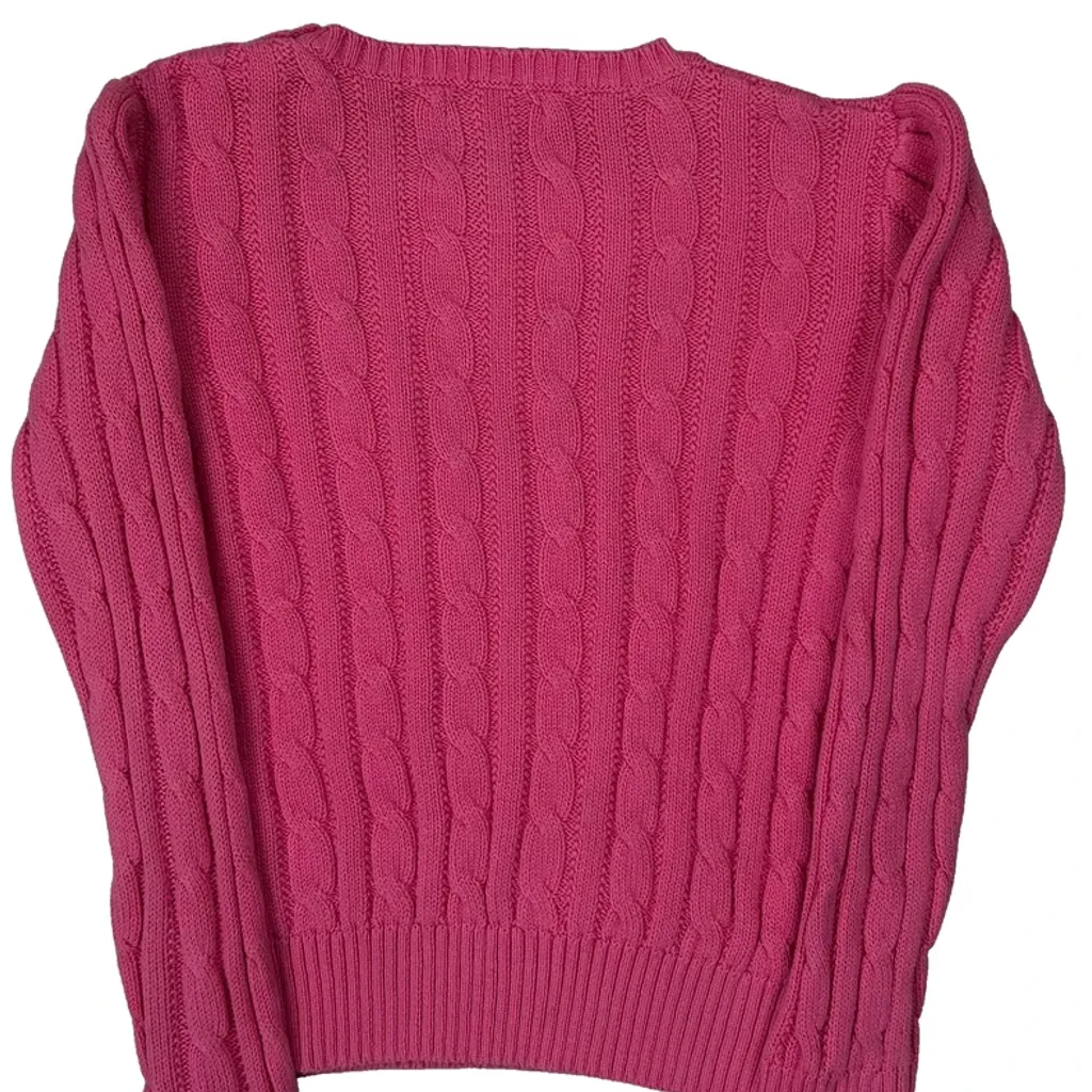 Age 6 Polo By Ralph Lauren Jumper - Small Pink Cotton - Image 8