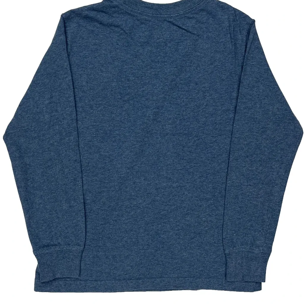 Age 6 Polo By Ralph Lauren Long Sleeve T-Shirt - Small Blue Cotton - Image 7