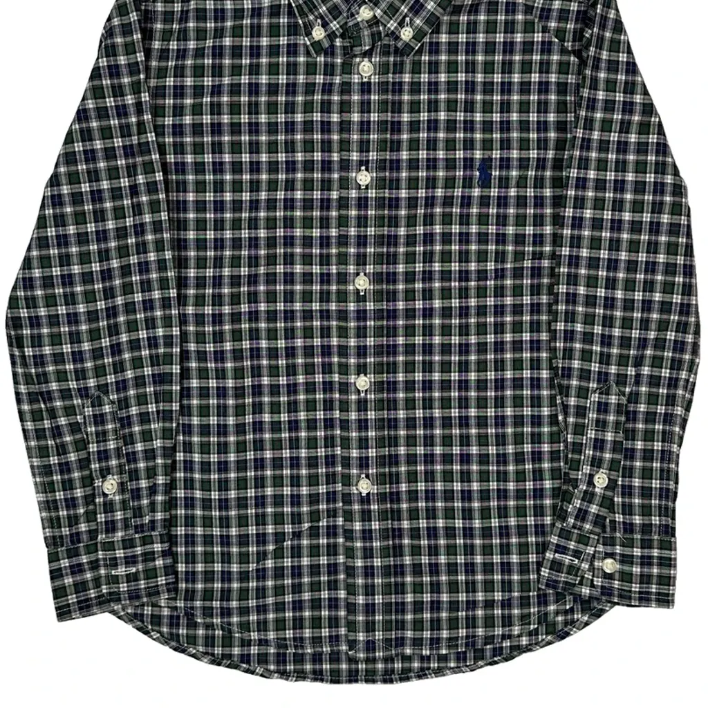 Age 6 Polo By Ralph Lauren Checked Shirt - XS Multicoloured Cotton - Image 5
