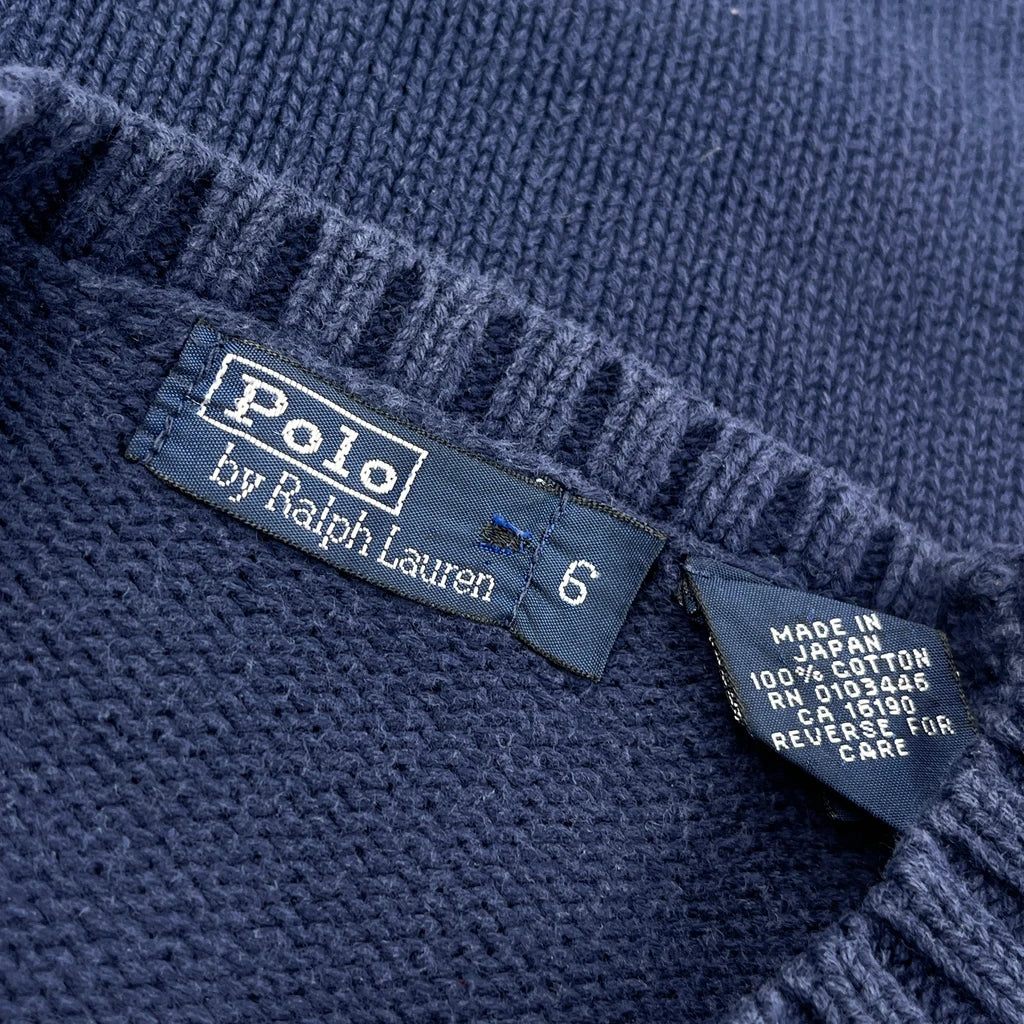Age 6 Polo By Ralph Lauren Sweater - XS Blue Cotton - Image 3