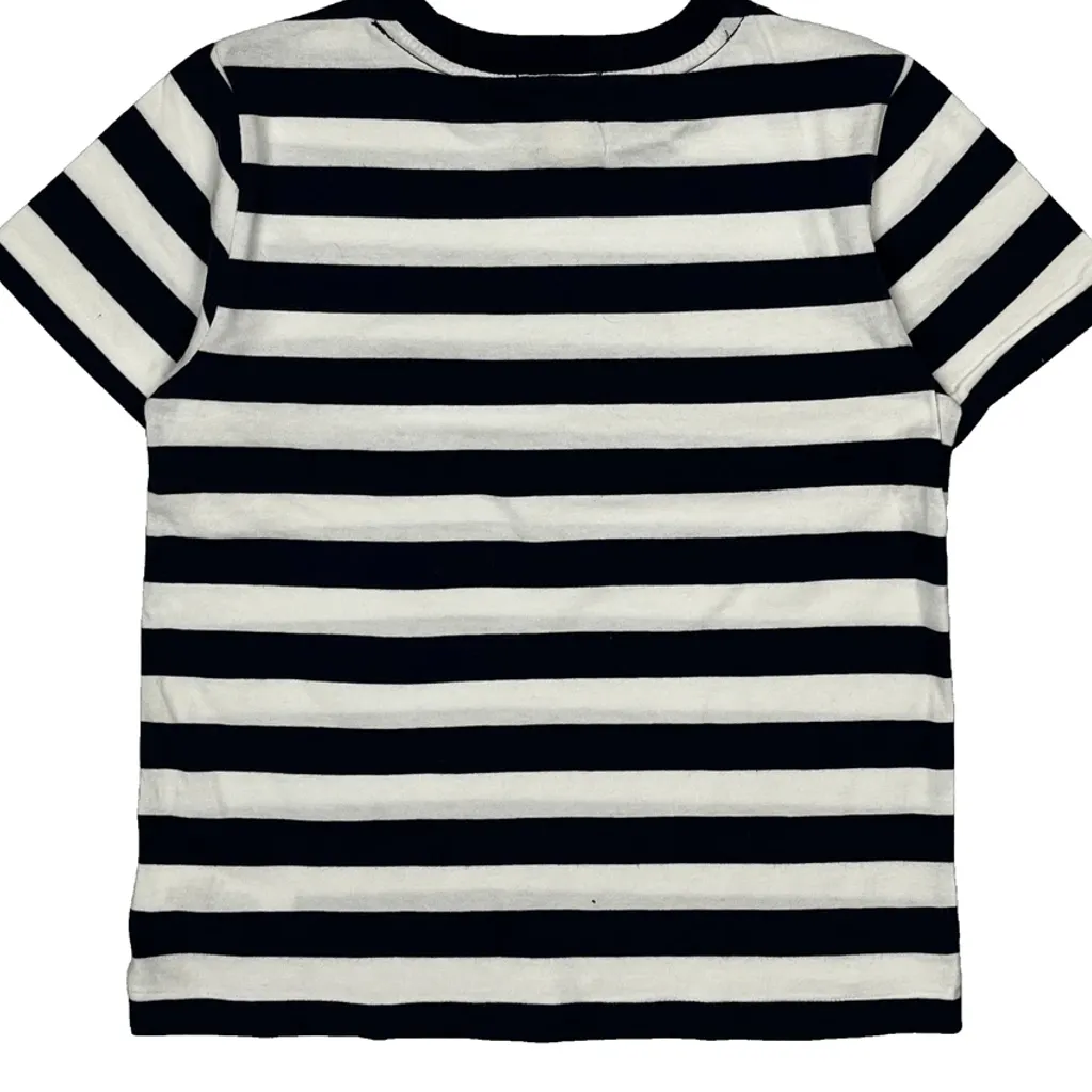 Age 6 Polo By Ralph Lauren Striped T-Shirt - XS Black & White Cotton - Image 7