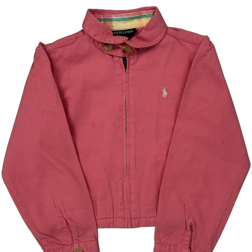 Age 6 Ralph Lauren Jacket - Small Pink Cotton - Image 5