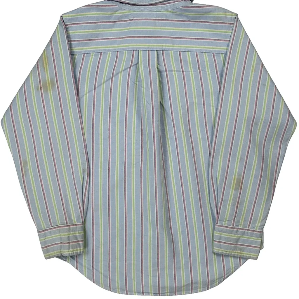 Age 6 Ralph Lauren Striped Shirt - Small Multicoloured Cotton - Image 6