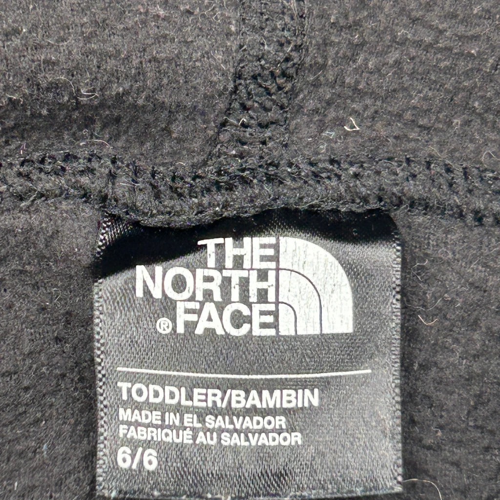 Age 6 The North Face Fleece - Small Black Polyester - Image 3