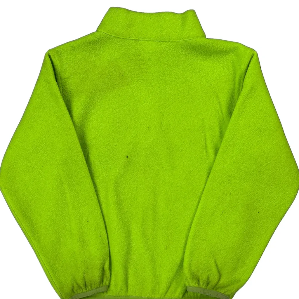 Age 6 The North Face Fleece Jacket - XS Green Polyester - Image 6