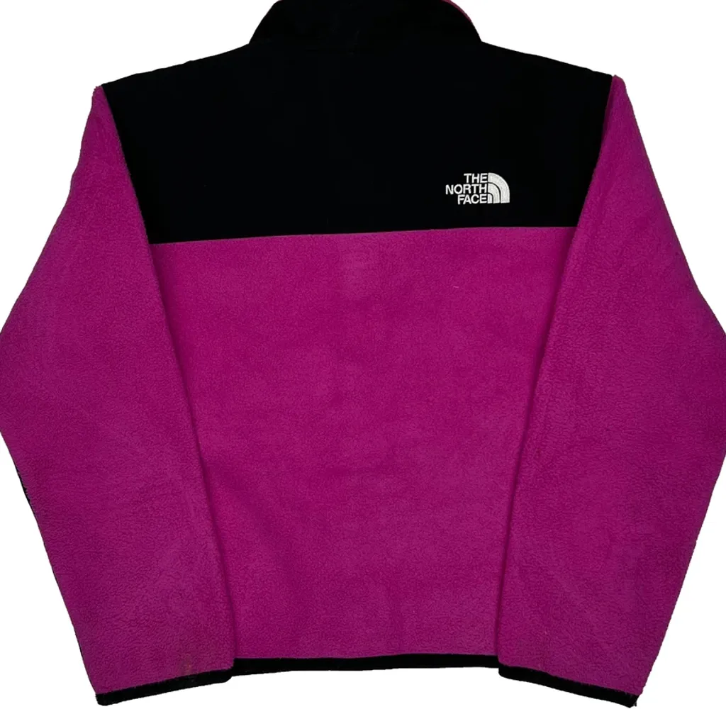 Age 6 The North Face Fleece Jacket - XS Pink Polyester - Image 7