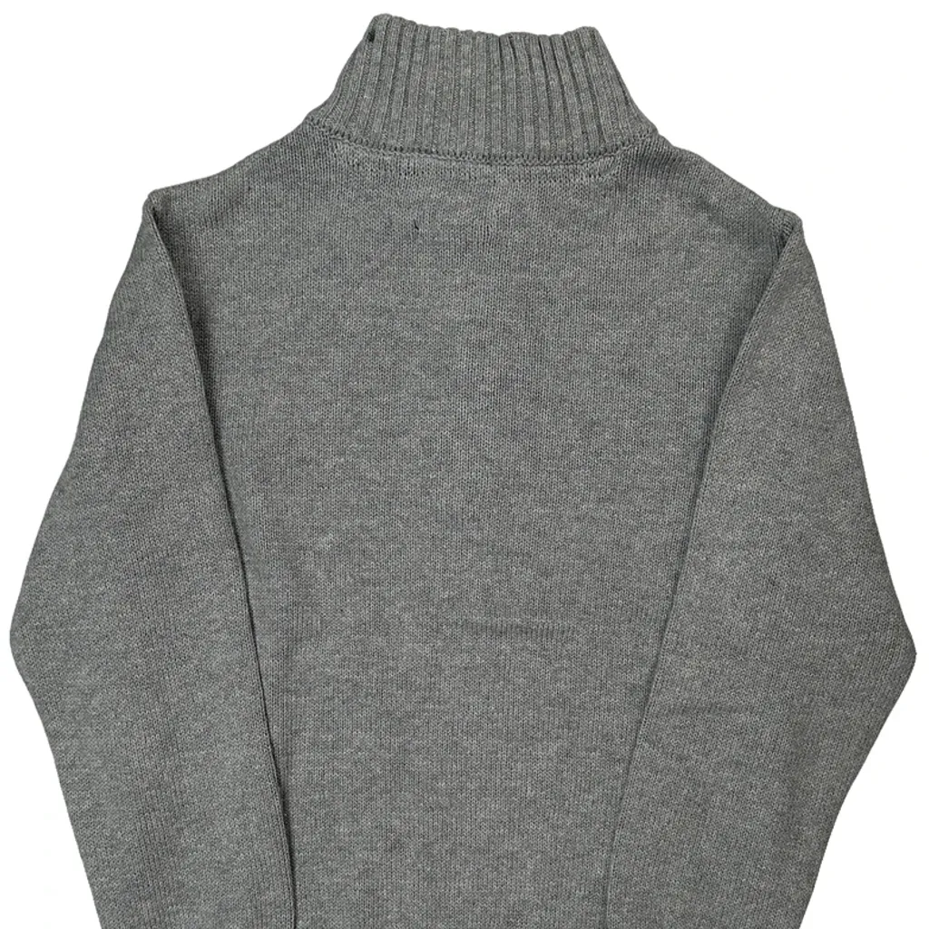 Age 6 Tommy Hilfiger 1/4 Zip - XS Gray Cotton - Image 6