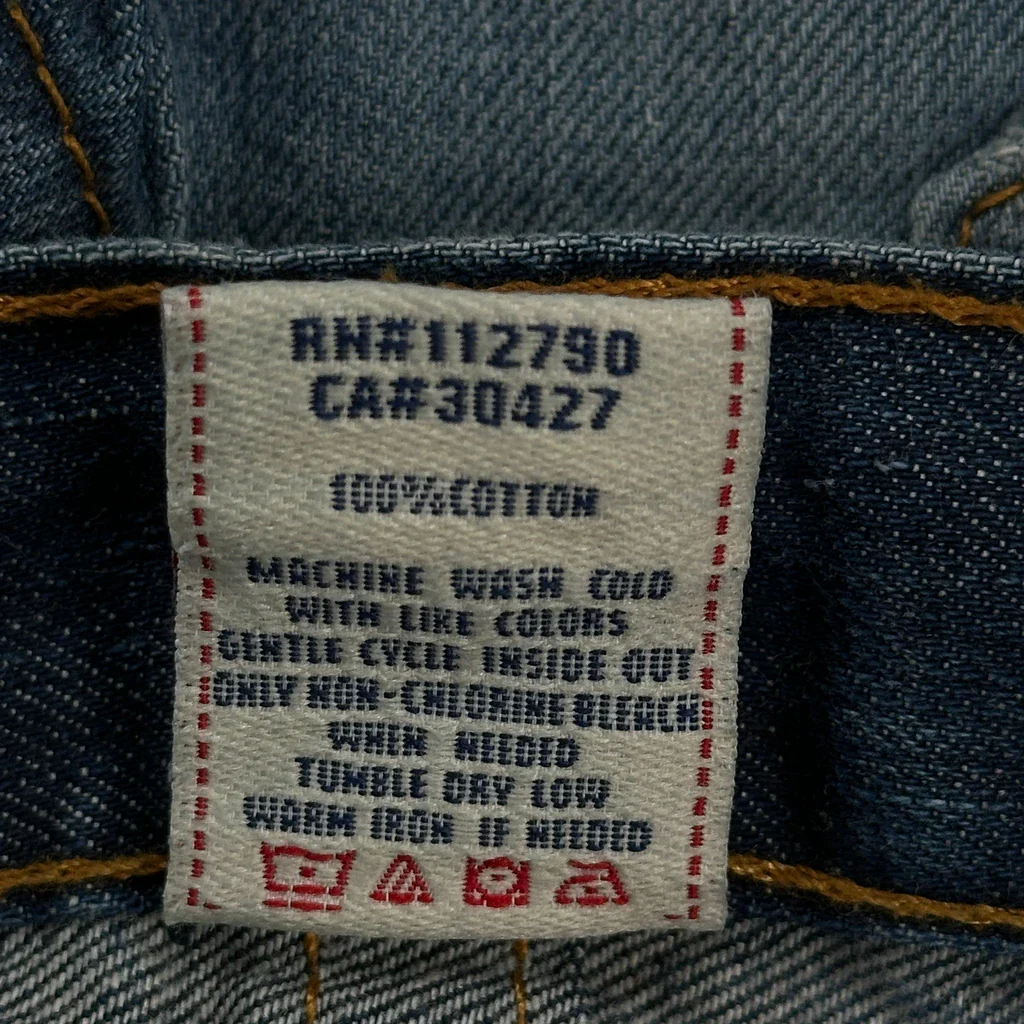 Age 6 True Religion Jeans - Small Blue Cotton - Image 4