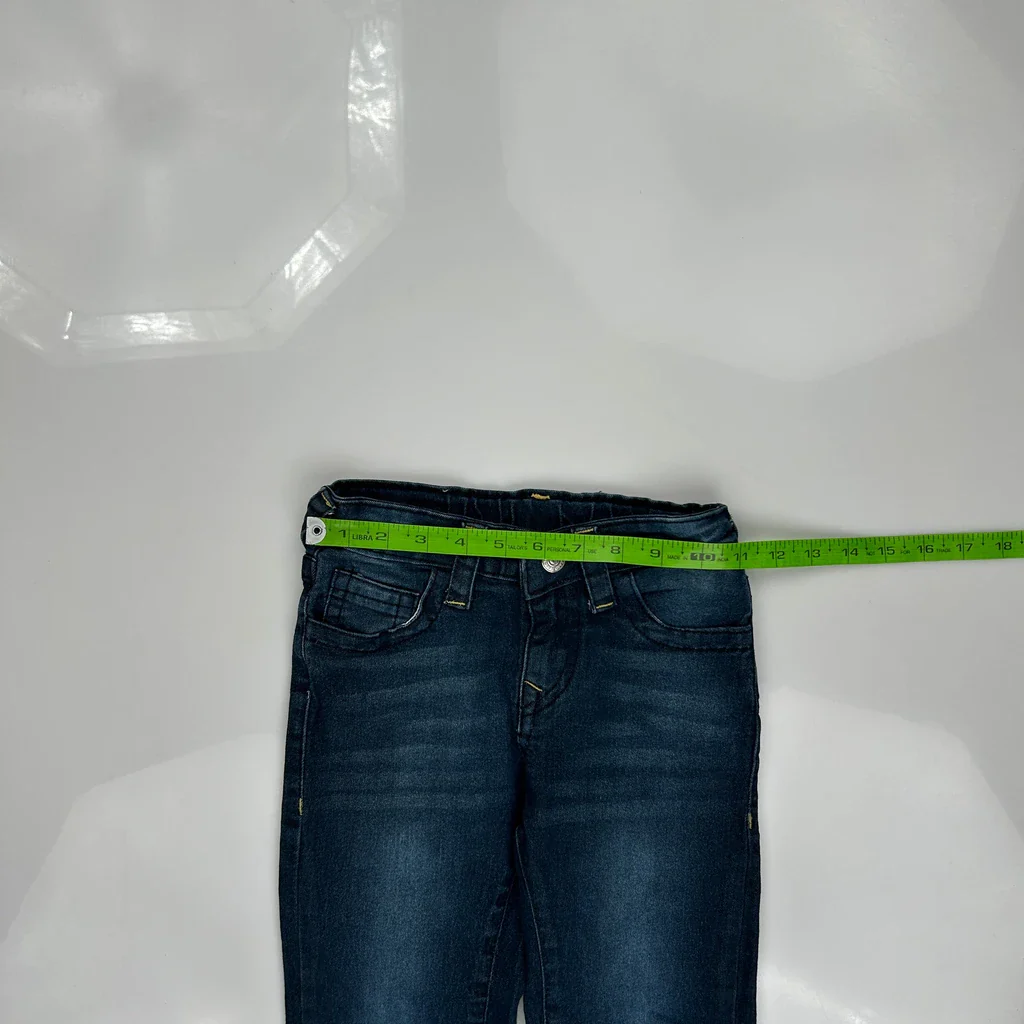 Age 6 True Religion Jeans - X-Smallw 20L Blue Cotton - Image 3