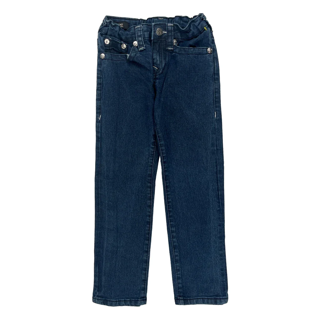 Age 6 True Religion Jeans - XS Blue Denim - Image 2