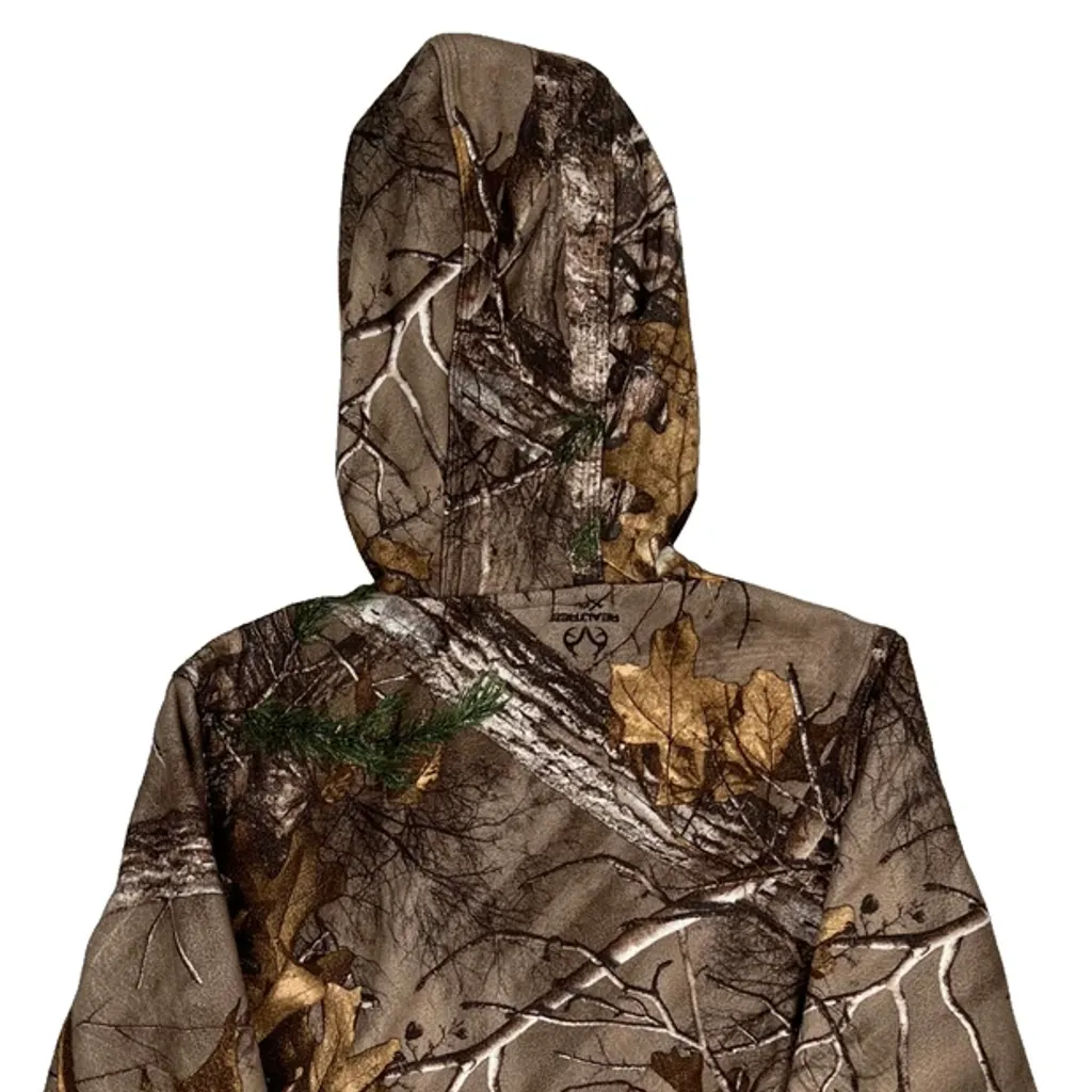Age 7-8 Carhartt Camo Hoodie - Small Camo Polyester - Image 6