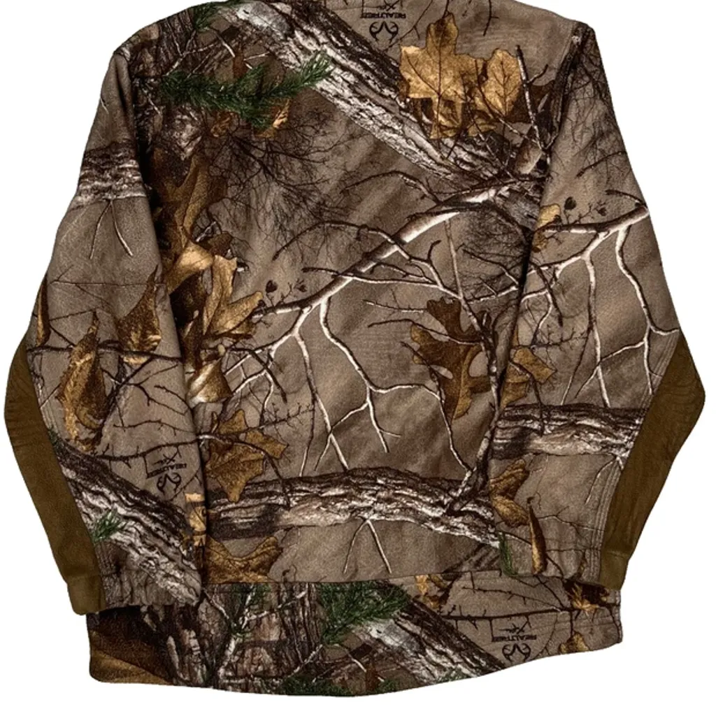 Age 7-8 Carhartt Camo Hoodie - Small Camo Polyester - Image 7