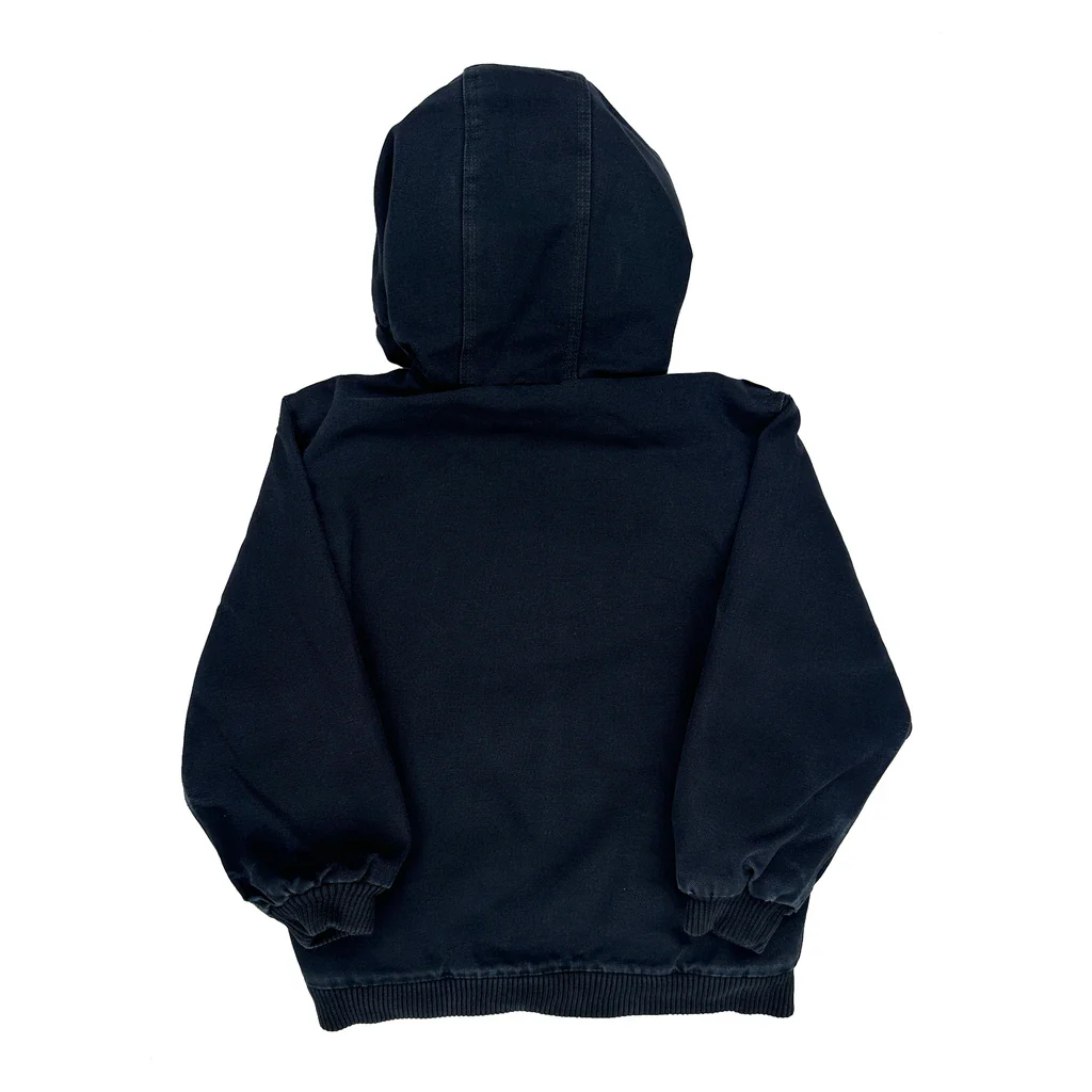Age 7-8 Carhartt Jacket - Small Navy Cotton - Image 2