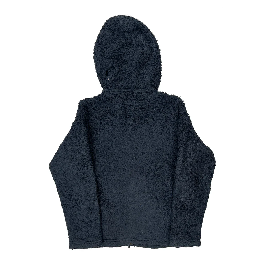 Age 7-8 Patagonia Hoodie - Small Navy Polyester - Image 2