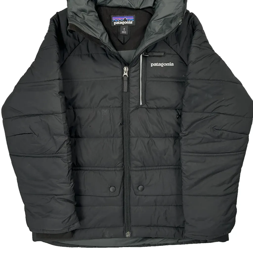 Age 7-8 Patagonia Puffer - Small Black Polyester - Image 4